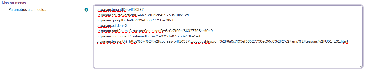 Herramienta de transformación de la URL de la lección